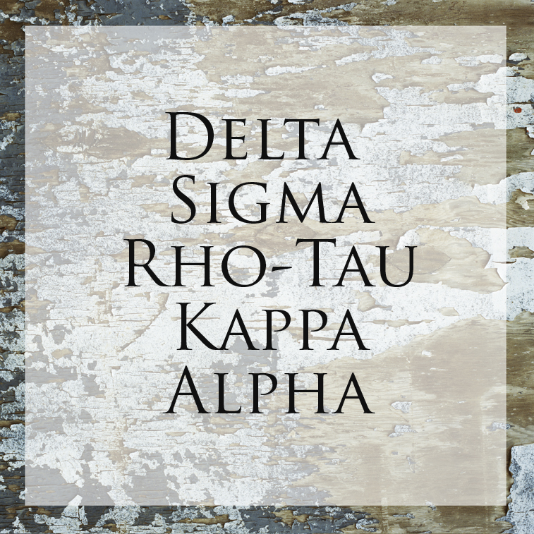 Delta Sigma Rho-Tau Kappa Alpha