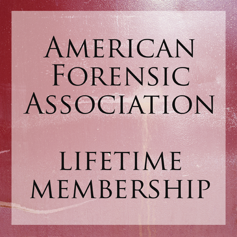 American Forensic Association Lifetime Membership