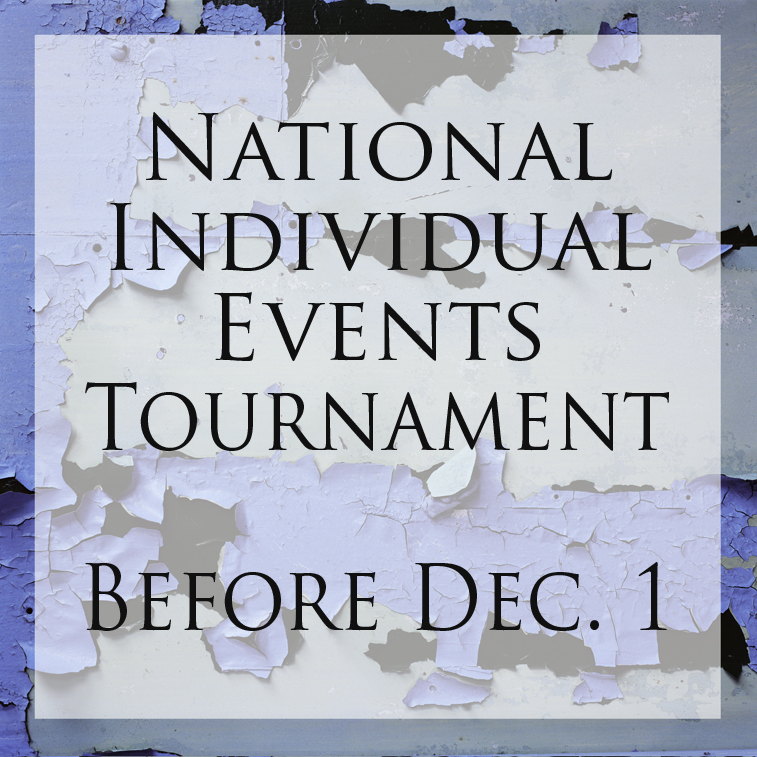 National Individual Events Tournament